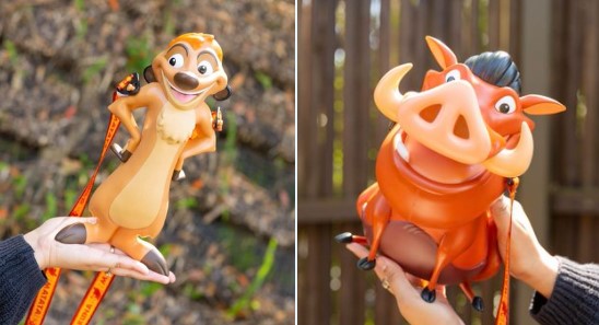 Timon Sipper joins Pumbaa Popcorn at Animal Kingdom