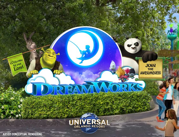 Universal Orlando Resort announces new DreamsWorks land