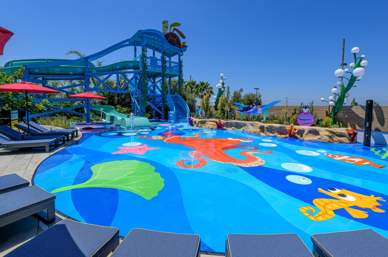 “Finding Nemo”-themed water play area at Disney’s Paradise Pier Hotel opens Aug. 1