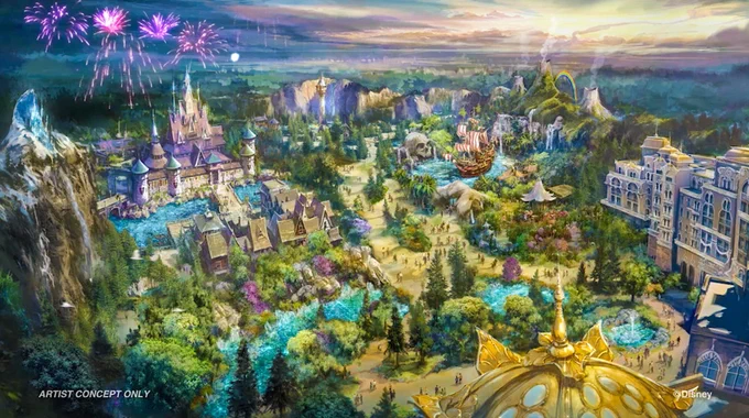 Disney announces the names of 4 rides coming to Fantasy Springs