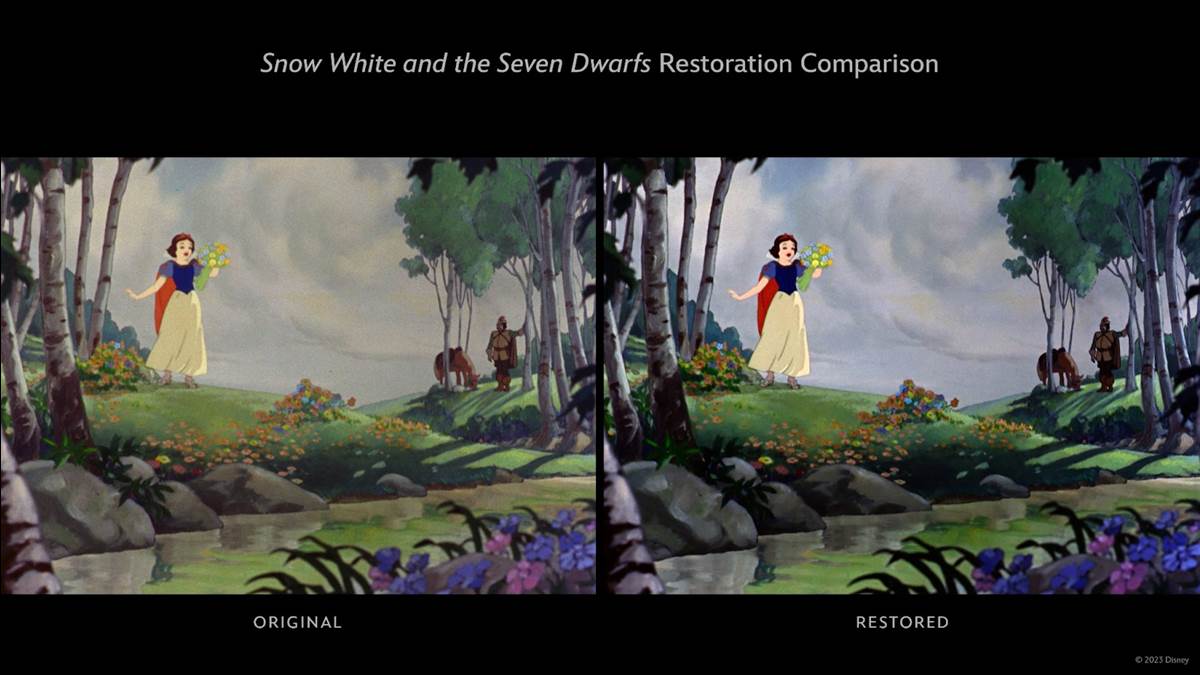 Disney is releasing a restored 4K Blu-ray version of ‘Snow White and the Seven Dwarfs’ on October 10