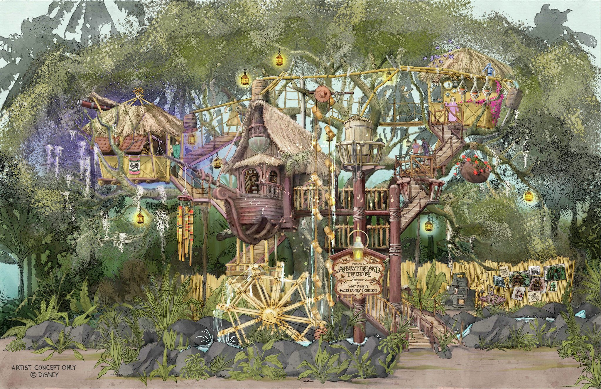 Adventureland Treehouse at Disneyland Park officially opens Nov. 10