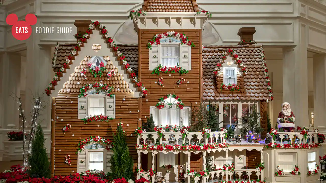 Walt Disney World hotels will again feature gingerbread displays this holiday season