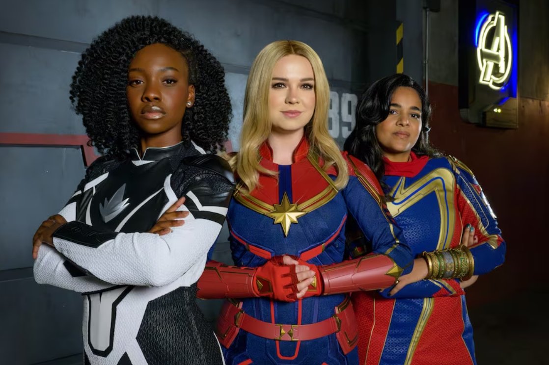Carol Danvers, Kamala Khan and Captain Monica Rambeau now meeting guests at Disney California Adventure Park